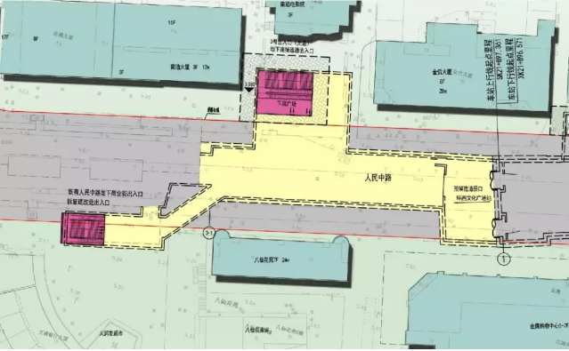 期待！南通地铁1号线拟建连接通道！环城东路站直达人民中路地下商业街